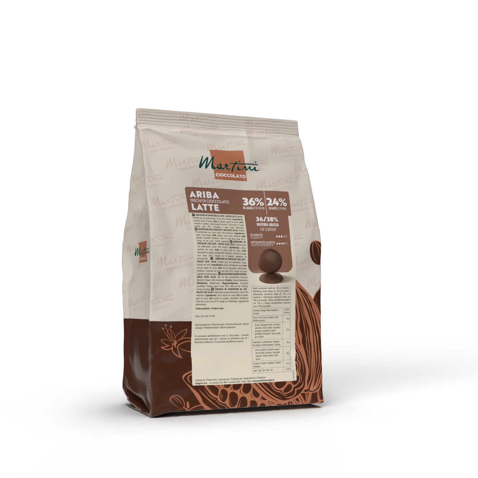 Ariba Dischi Latte 36/38